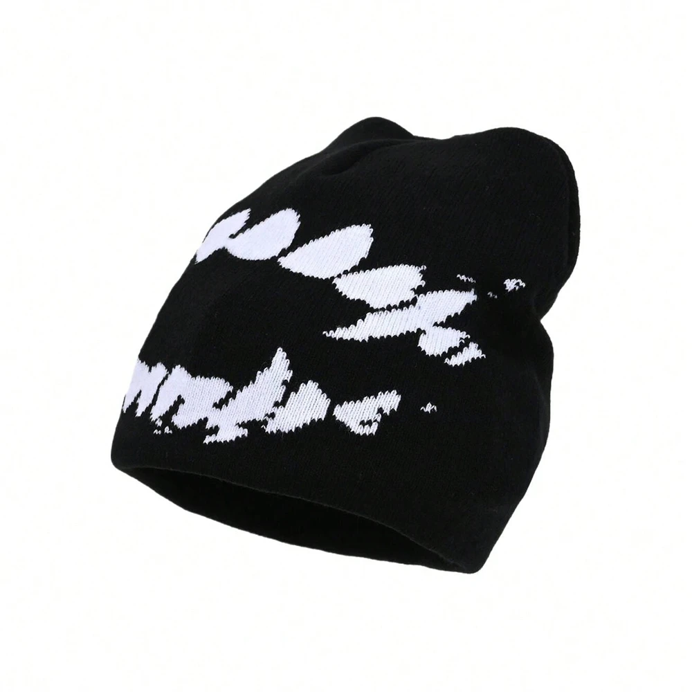 Goth Tooth Knitted Beanie - Edgy Streetwear Winter Cap 2 Se0b6a92cbfdd4221a2db3d0bcd2ef720L
