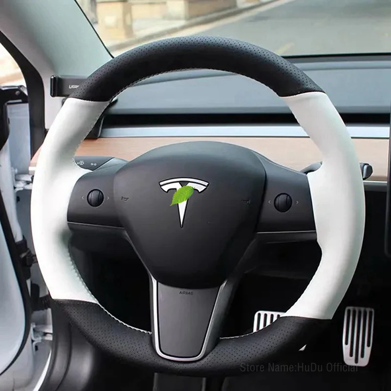 Сделай Сам, глина алькантары для Tesla, модель 3 2017-2022, прошитая вручную, черная, белая кожа, автомобильные аксессуары для интерьера
Сделай Сам, глина алькантары для Tesla, модель 3 2017-2022, прошитая вручную, черная, белая кожа, автомобильные аксессуары для интерьера