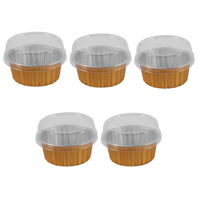 500Pcs Disposable Aluminum Foil Baking Cups Creme Brulee Dessert Oval Shape Cupcake Cups With Lids Cake Egg Tools
500Pcs Disposable Aluminum Foil Baking Cups Creme Brulee Dessert Oval Shape Cupcake Cups With Lids Cake Egg Tools