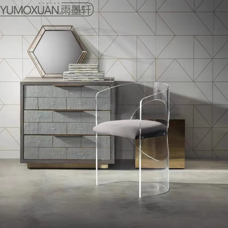 Modern Luxury Dining Chairs Fashion Unique Transparent Minimalism Dining Chairs Reading Leisure Jantar Cadeiras Home Furniture
Modern Luxury Dining Chairs Fashion Unique Transparent Minimalism Dining Chairs Reading Leisure Jantar Cadeiras Home Furniture