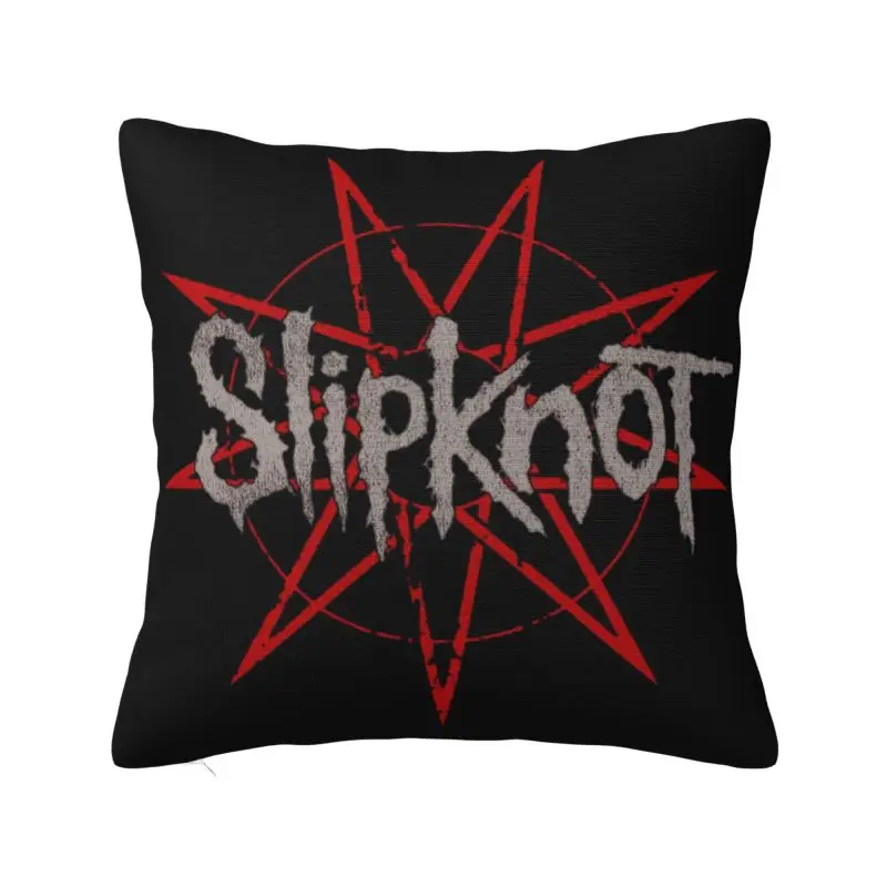 Luxury Slipknots Rock Music Cushion Cover Polyester Heavy Metal Pillow Case for Car Square Pillowcase Living Room Decoration
Luxury Slipknots Rock Music Cushion Cover Polyester Heavy Metal Pillow Case for Car Square Pillowcase Living Room Decoration
