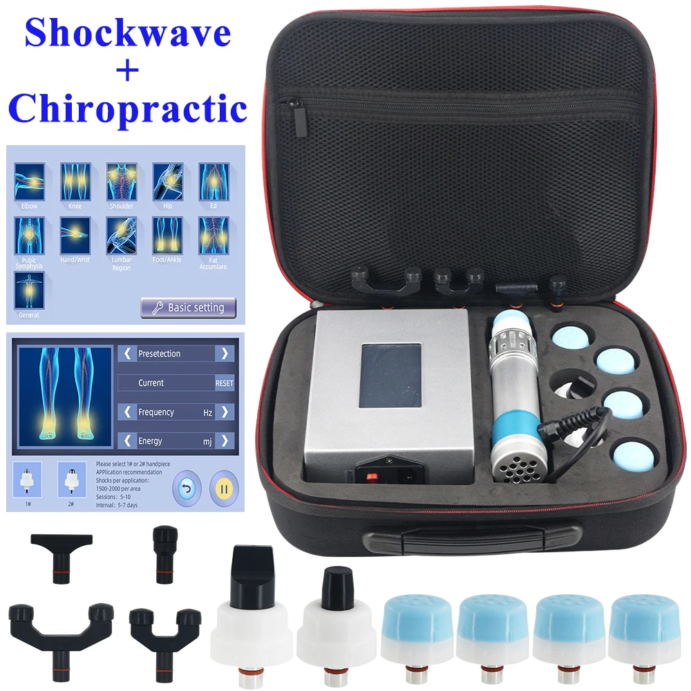Shockwave Therapy Machine Health Care Shock Wave Devices For ED Treatment Chiropractic Massage Foot Pain Relief Massager
Shockwave Therapy Machine Health Care Shock Wave Devices For ED Treatment Chiropractic Massage Foot Pain Relief Massager