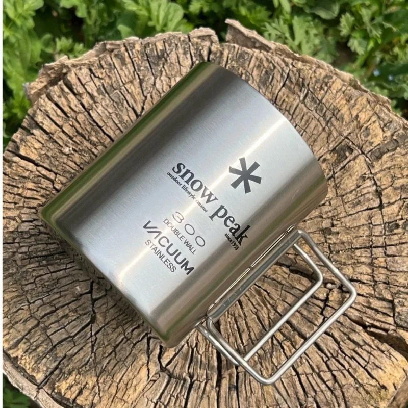Snow Peak 300ml Folding Mug Coffee Stainless Steel High Temperature Resistant Mug Outdoor Camping Hiking Picnic Equipment
Snow Peak 300ml Folding Mug Coffee Stainless Steel High Temperature Resistant Mug Outdoor Camping Hiking Picnic Equipment