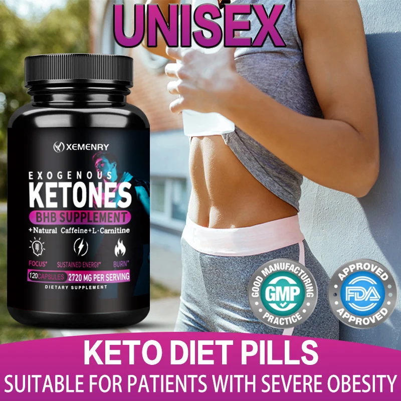 Keto BHB Exogenous Ketone Pills Nga Addaan Iti Caffeine Ken L-Carnitine - Beta Hydroxybutyrate Para Iti Ketosis
Keto BHB Exogenous Ketone Pills Nga Addaan Iti Caffeine Ken L-Carnitine - Beta Hydroxybutyrate Para Iti Ketosis