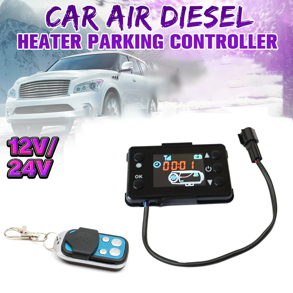 Car Diesel Air Parking Heater LCD Monitor Switch & 4 Button Remote Control LCD Switch Remote Control Car Accessories
Car Diesel Air Parking Heater LCD Monitor Switch & 4 Button Remote Control LCD Switch Remote Control Car Accessories