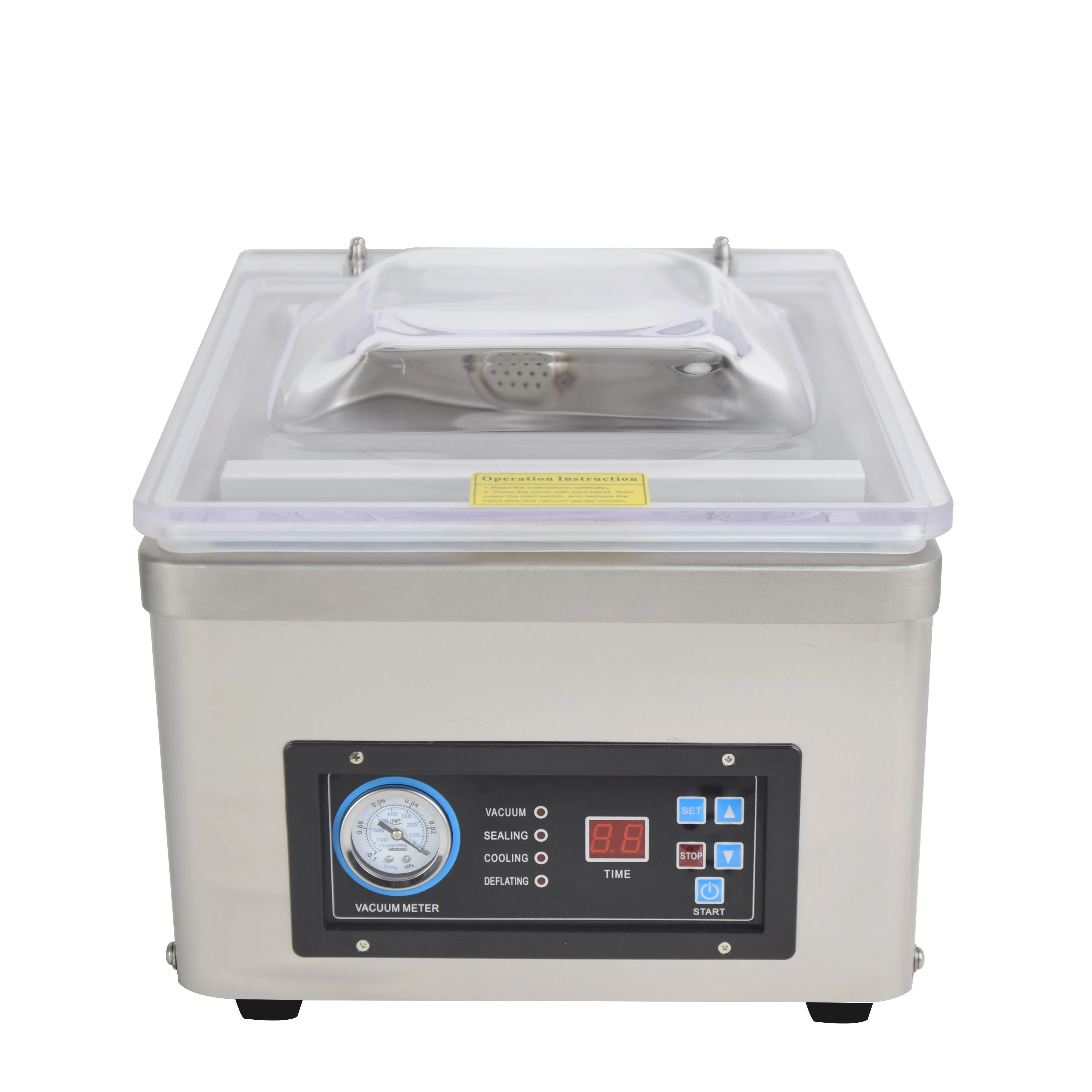 DUOQI DZ-260D High Performance Food Beverage Single Chamber Vacuum Sealer Packaging Machine
DUOQI DZ-260D High Performance Food Beverage Single Chamber Vacuum Sealer Packaging Machine