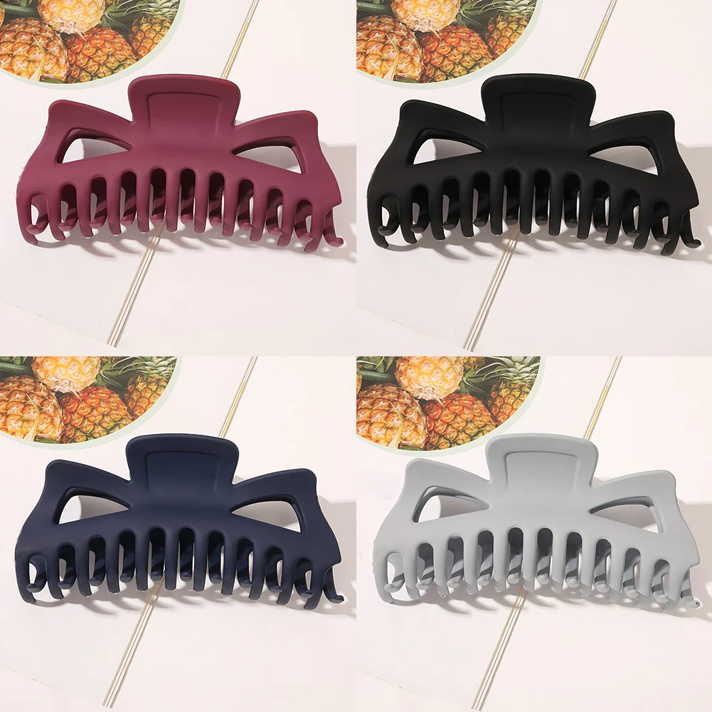 New Women Extra Large Hair Claw Clip Crab Barrette Girls Ponytail Hair Claws Bath Clip Fashion Hair Accessories Gift Headwear
New Women Extra Large Hair Claw Clip Crab Barrette Girls Ponytail Hair Claws Bath Clip Fashion Hair Accessories Gift Headwear