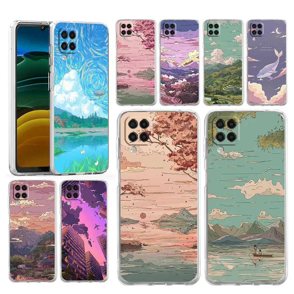 Case For Samsung Galaxy A13 A23 A33 A53 A73 5G A51 A71 A21S A12 A11 A31 A41 A01 A03s A52 A32 A22 Cover INS Japan Sunset Scenery
Case For Samsung Galaxy A13 A23 A33 A53 A73 5G A51 A71 A21S A12 A11 A31 A41 A01 A03s A52 A32 A22 Cover INS Japan Sunset Scenery