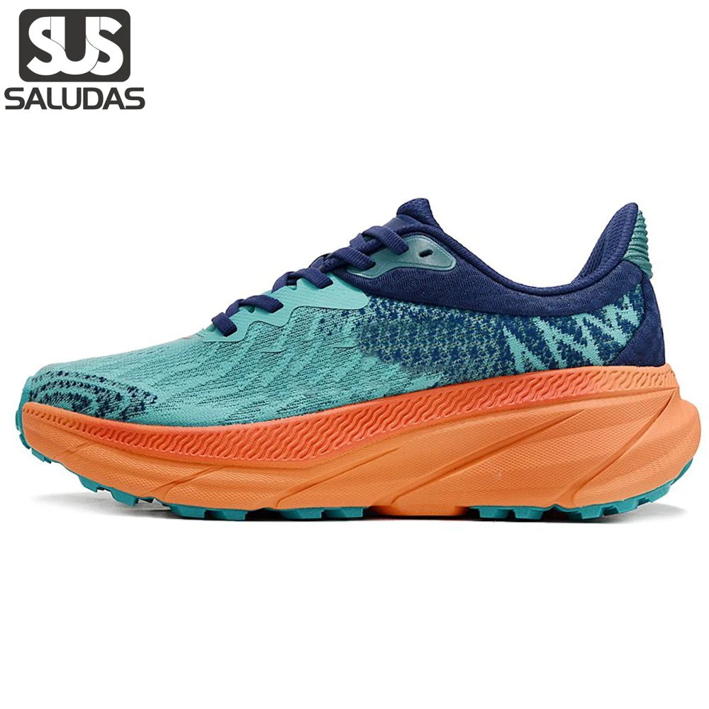 

SALUDAS Challenger 7 Running Shoes Anti Slip Breathable Cross-country Leisure Trekking Sneakers Outdoor Men Casual Sport Shoes