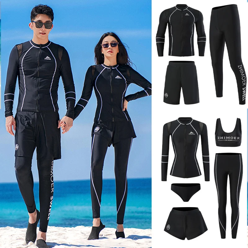 Men 3 Pcs Women 5 Pcs Rash Guards Long Sleeve Shirt Shorts Pant Couples Swimwear Surfing Bathing Suits Rashguard Wetsuits 2023
Men 3 Pcs Women 5 Pcs Rash Guards Long Sleeve Shirt Shorts Pant Couples Swimwear Surfing Bathing Suits Rashguard Wetsuits 2023