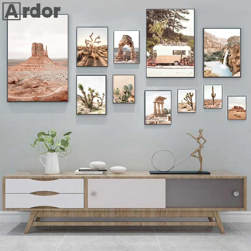 Arizona Desert Cactus Saguaro Joshua Art Poster Desert Landscape Tree Canvas Painting Nordic Wall Picture Living Room Home Decor
Arizona Desert Cactus Saguaro Joshua Art Poster Desert Landscape Tree Canvas Painting Nordic Wall Picture Living Room Home Decor