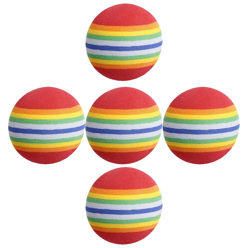 Cat Play Balls Colorful Rainbow Reusable Elastic Eva Kitten Ball Toys Interactive Toy Pet Training Puppy Small Dogs
Cat Play Balls Colorful Rainbow Reusable Elastic Eva Kitten Ball Toys Interactive Toy Pet Training Puppy Small Dogs