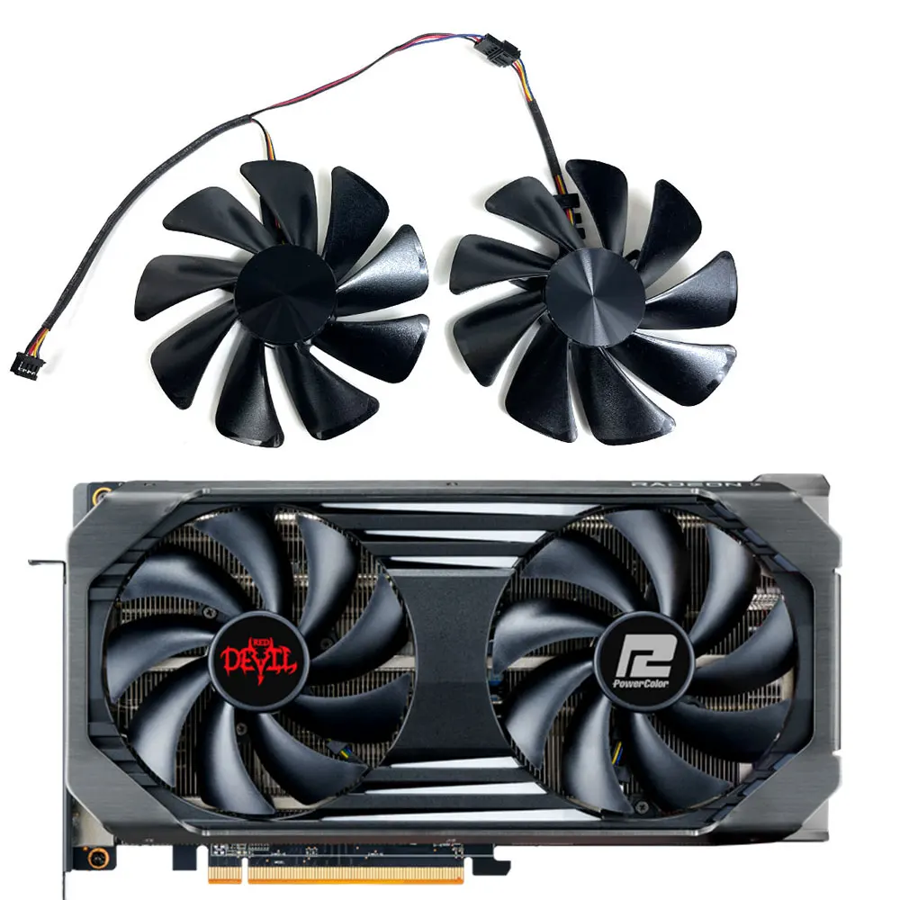 Новый Вентилятор Охлаждения видеокарты CF1010U12S RX 6600XT, RX 6650XT, для PowerColor Red Devil AMD Radeon RX 6600XT, RX 6650XT
Новый Вентилятор Охлаждения видеокарты CF1010U12S RX 6600XT, RX 6650XT, для PowerColor Red Devil AMD Radeon RX 6600XT, RX 6650XT