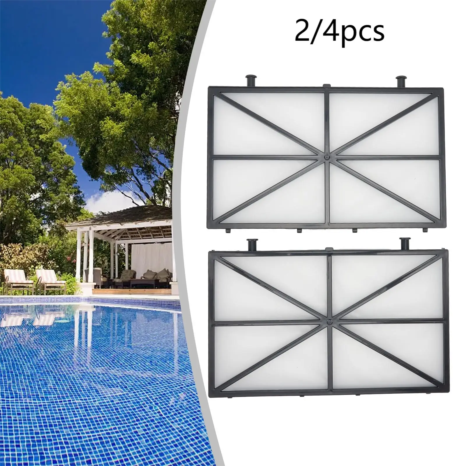2/4pcs Ultra-Fine Filters 9991433-R4 Replacement Filter Cartridges For Dolphin Pool Cleaner M200 M400 Outdoor Pool Accessories
2/4pcs Ultra-Fine Filters 9991433-R4 Replacement Filter Cartridges For Dolphin Pool Cleaner M200 M400 Outdoor Pool Accessories