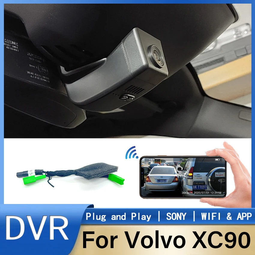 4K Wifi 3840*2160 Автомобильный видеорегистратор, видеорегистратор, видеорегистратор для Volvo XC90 2014 до 2024, подключи и работай, видеорегистратор с управлением через приложение для телефона
4K Wifi 3840*2160 Автомобильный видеорегистратор, видеорегистратор, видеорегистратор для Volvo XC90 2014 до 2024, подключи и работай, видеорегистратор с управлением через приложение для телефона