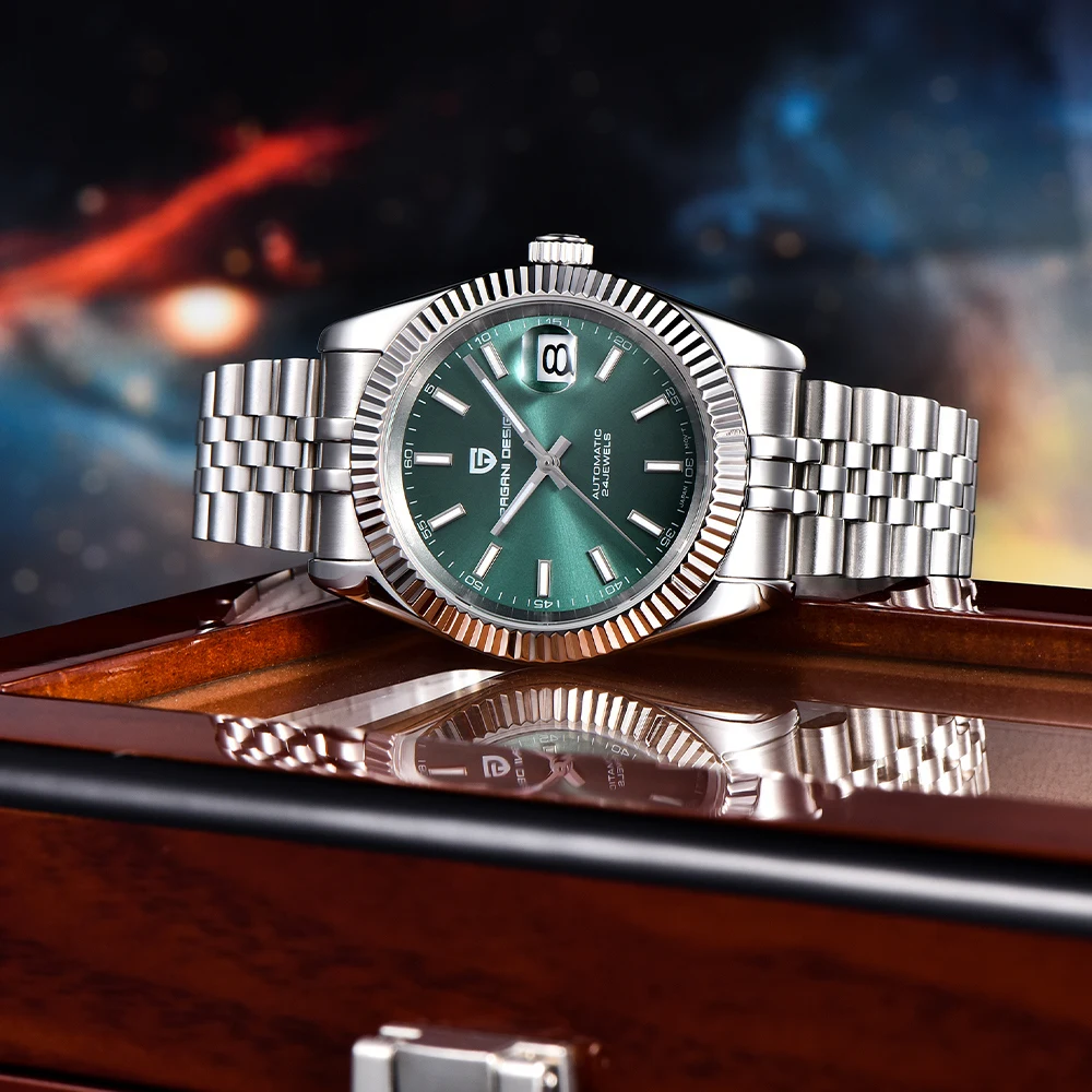 PAGANI DESIGN Man Automatic Watch Top Brand Luxury Mechanical Watch Stainless Steel 100M Waterproof Watch Men Clock Reloj Hombre PAGANI DESIGN Man Automatic Watch Top Brand Luxury Mechanical Watch Stainless Steel 100M Waterproof Watch Men Clock Reloj Hombre