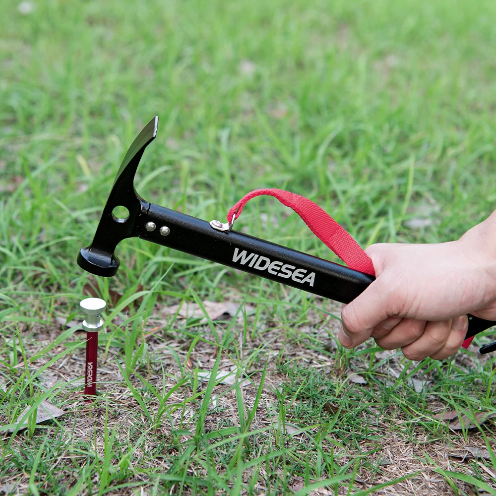 Widesea Outdoor Tent Camping Hammer Stainless Steel Copper Peg Stake Mallet with Stake Puller Grond Nail Mountaineering Hiking
Widesea Outdoor Tent Camping Hammer Stainless Steel Copper Peg Stake Mallet with Stake Puller Grond Nail Mountaineering Hiking
