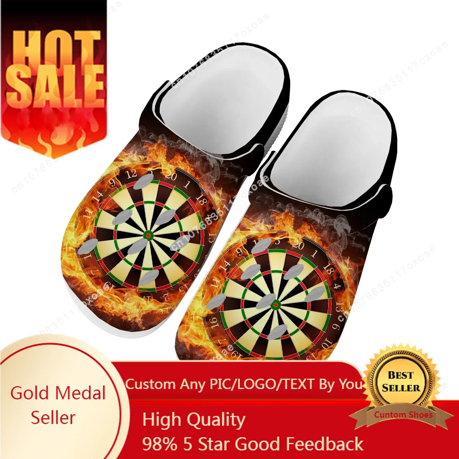 Love Gift Darts Player Home Clog Mens Women Youth Boy Girl Sandals Shoes Garden Custom Made Breathable Shoe Beach Hole Slippers
Love Gift Darts Player Home Clog Mens Women Youth Boy Girl Sandals Shoes Garden Custom Made Breathable Shoe Beach Hole Slippers