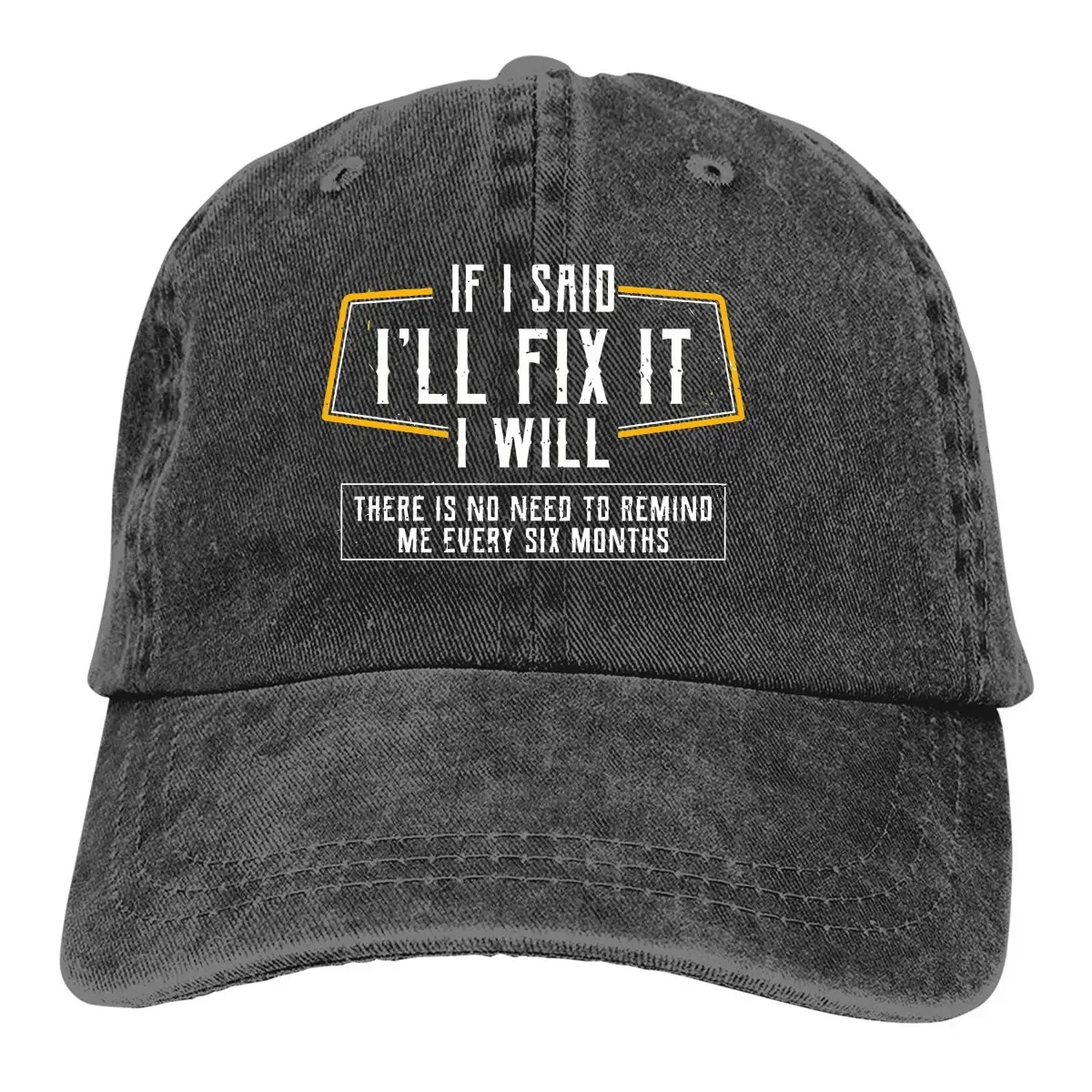 Handyman Baseball Caps Peaked Cap If I Said I'll Fix It Sun Shade Hats for Men Women
Handyman Baseball Caps Peaked Cap If I Said I'll Fix It Sun Shade Hats for Men Women