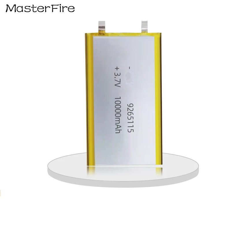 9265115 3.7V 10000mah Rechargeable Lithium Polymer Battery Cell for POS Power Bank Bluetooth Stereo 3D Sunglasses Car Recorder
9265115 3.7V 10000mah Rechargeable Lithium Polymer Battery Cell for POS Power Bank Bluetooth Stereo 3D Sunglasses Car Recorder