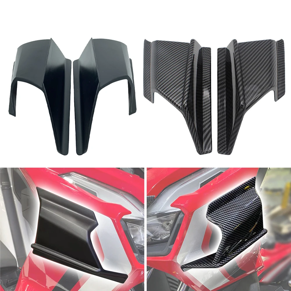 Motorcycle Winglet Side Spoiler Side Wind ABS Front Fairing Protector Wing Cover For Honda ADV150 ADV 150 2019 2020
Motorcycle Winglet Side Spoiler Side Wind ABS Front Fairing Protector Wing Cover For Honda ADV150 ADV 150 2019 2020