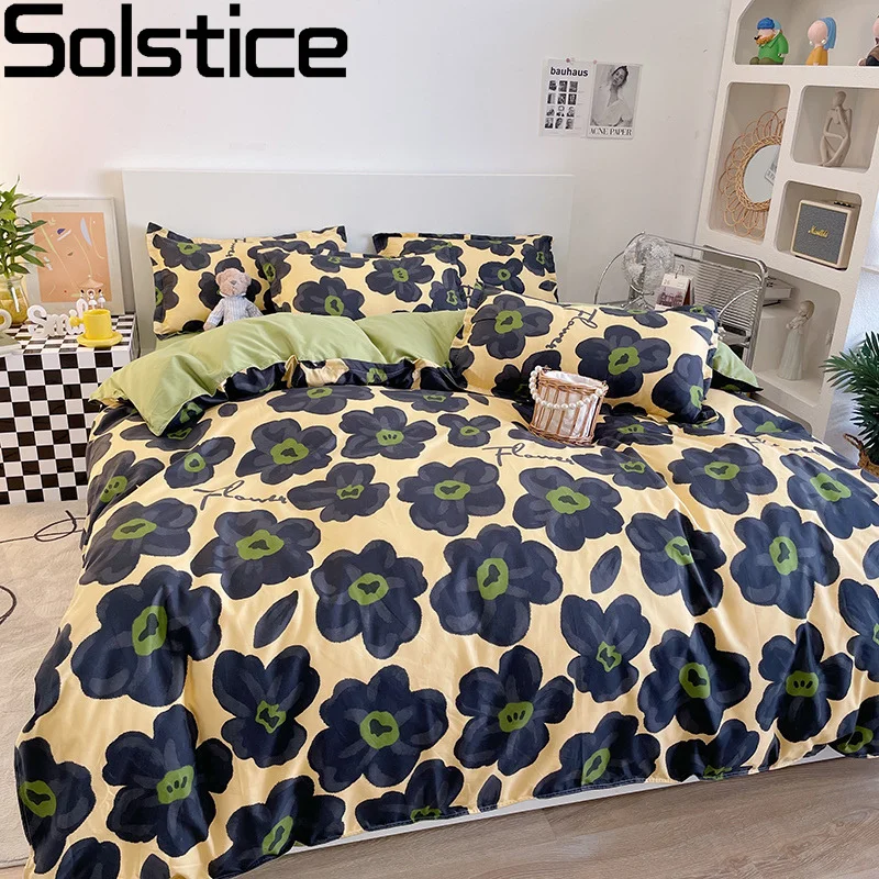 Solstice Home King Queen Bedding Sets Girls Kid Teen Linen Blue Flowers Duvet Quilt Cover Bed Linens Pillowcase Flat Bed Sheet
Solstice Home King Queen Bedding Sets Girls Kid Teen Linen Blue Flowers Duvet Quilt Cover Bed Linens Pillowcase Flat Bed Sheet