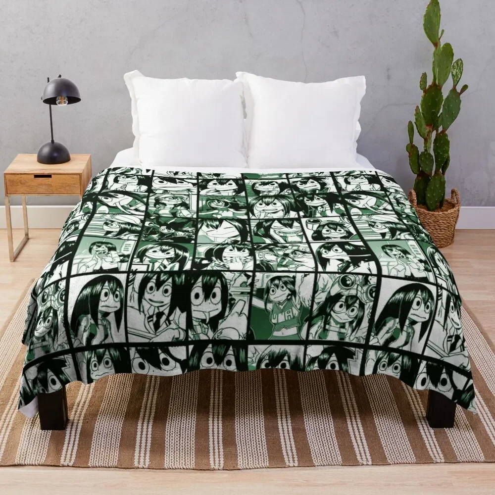 TsuyuMHA frog girl collage manga panels Throw Blanket Hairy Luxury Throw Blankets
TsuyuMHA frog girl collage manga panels Throw Blanket Hairy Luxury Throw Blankets