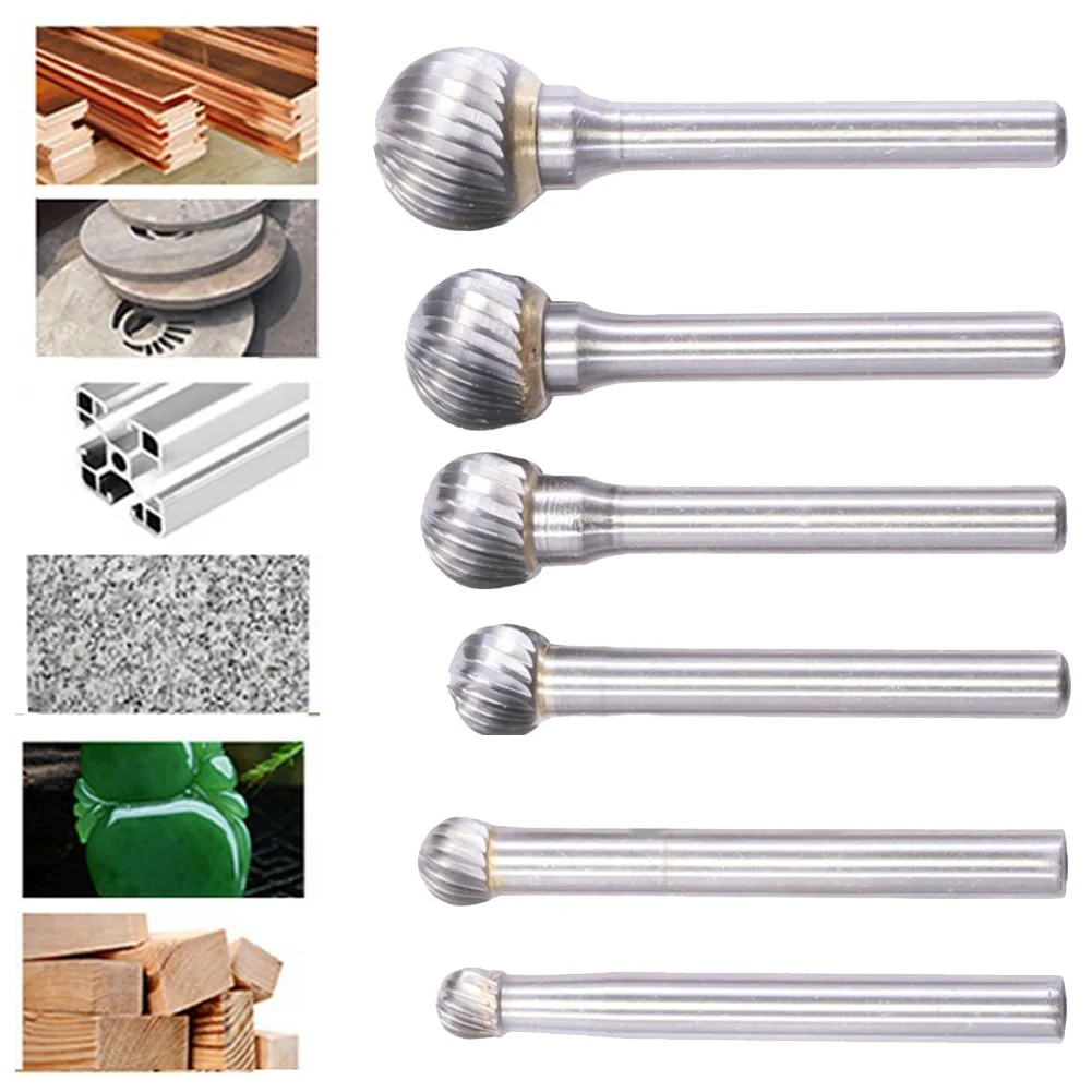 1PC Ball Head Die Grinder Bit Milling Carving Tool Tungsten Rotary File Carbide Burr Carbide Rotary File D Shape Single Flute
1PC Ball Head Die Grinder Bit Milling Carving Tool Tungsten Rotary File Carbide Burr Carbide Rotary File D Shape Single Flute