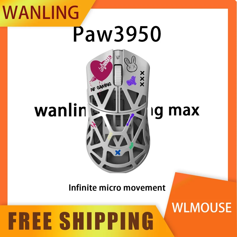 Wanling WLmouse BeastX NP игровая мини-мышь в виде зверя, беспроводная мышь двойного режима, легкая игровая мышь 8K
Wanling WLmouse BeastX NP игровая мини-мышь в виде зверя, беспроводная мышь двойного режима, легкая игровая мышь 8K