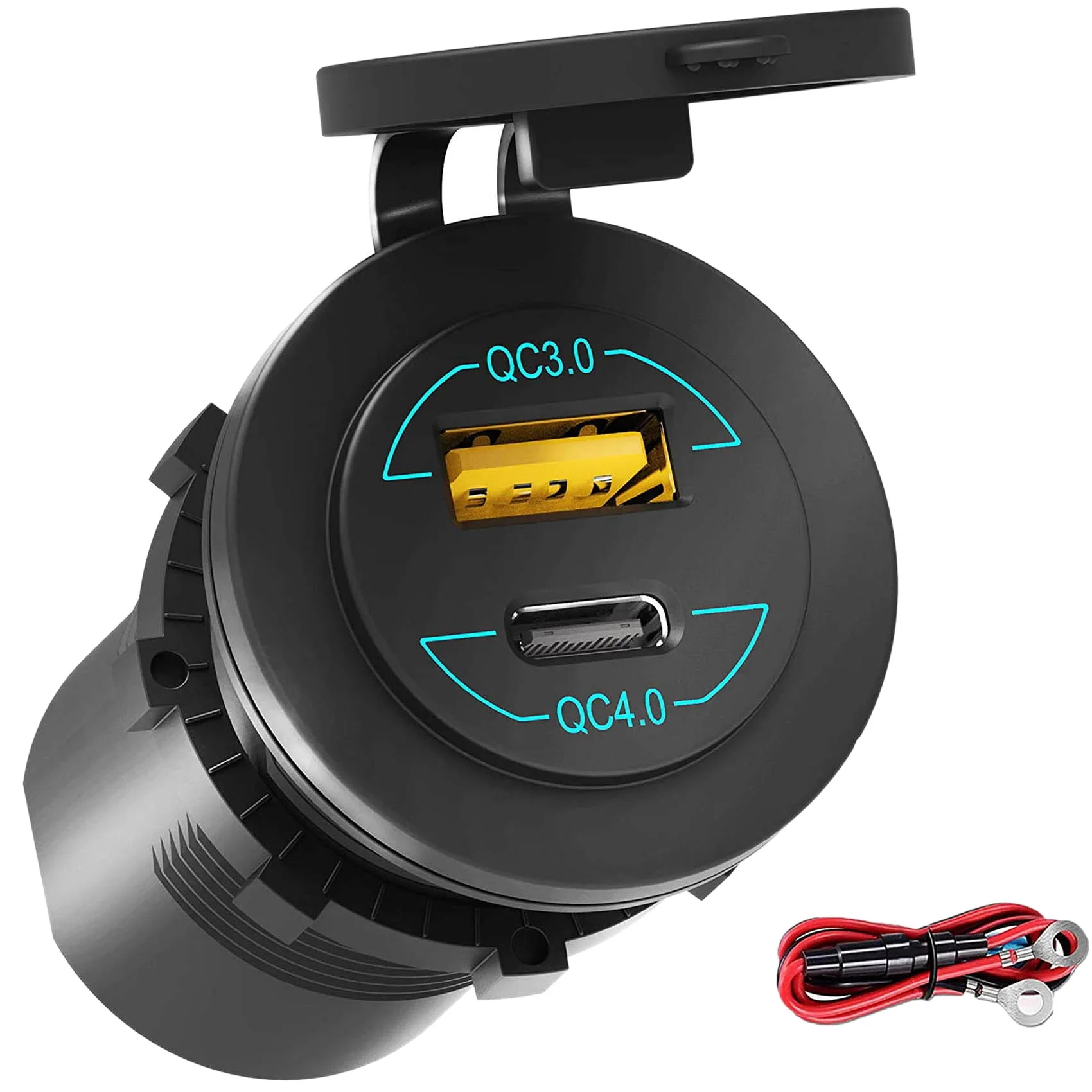 Быстрая зарядка 4,0 PD QC 3,0 USB Автомобильное зарядное устройство 12 В 24 в 60 Вт USB-разъем быстрое зарядное устройство для автомобиля, лодки, грузовика, RV, мотоцикла
Быстрая зарядка 4,0 PD QC 3,0 USB Автомобильное зарядное устройство 12 В 24 в 60 Вт USB-разъем быстрое зарядное устройство для автомобиля, лодки, грузовика, RV, мотоцикла