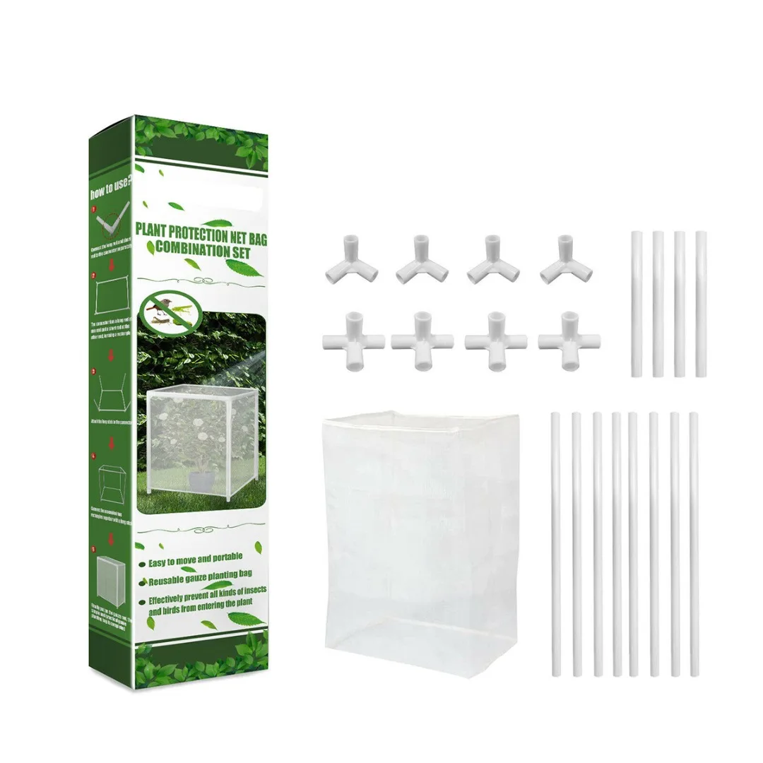 Vegetables Fruits Flowers Plant Protection Netting Bags Cover Anti Insect Bird Multi-purpose Greenhouse Mesh Net Garden Supplies
Vegetables Fruits Flowers Plant Protection Netting Bags Cover Anti Insect Bird Multi-purpose Greenhouse Mesh Net Garden Supplies