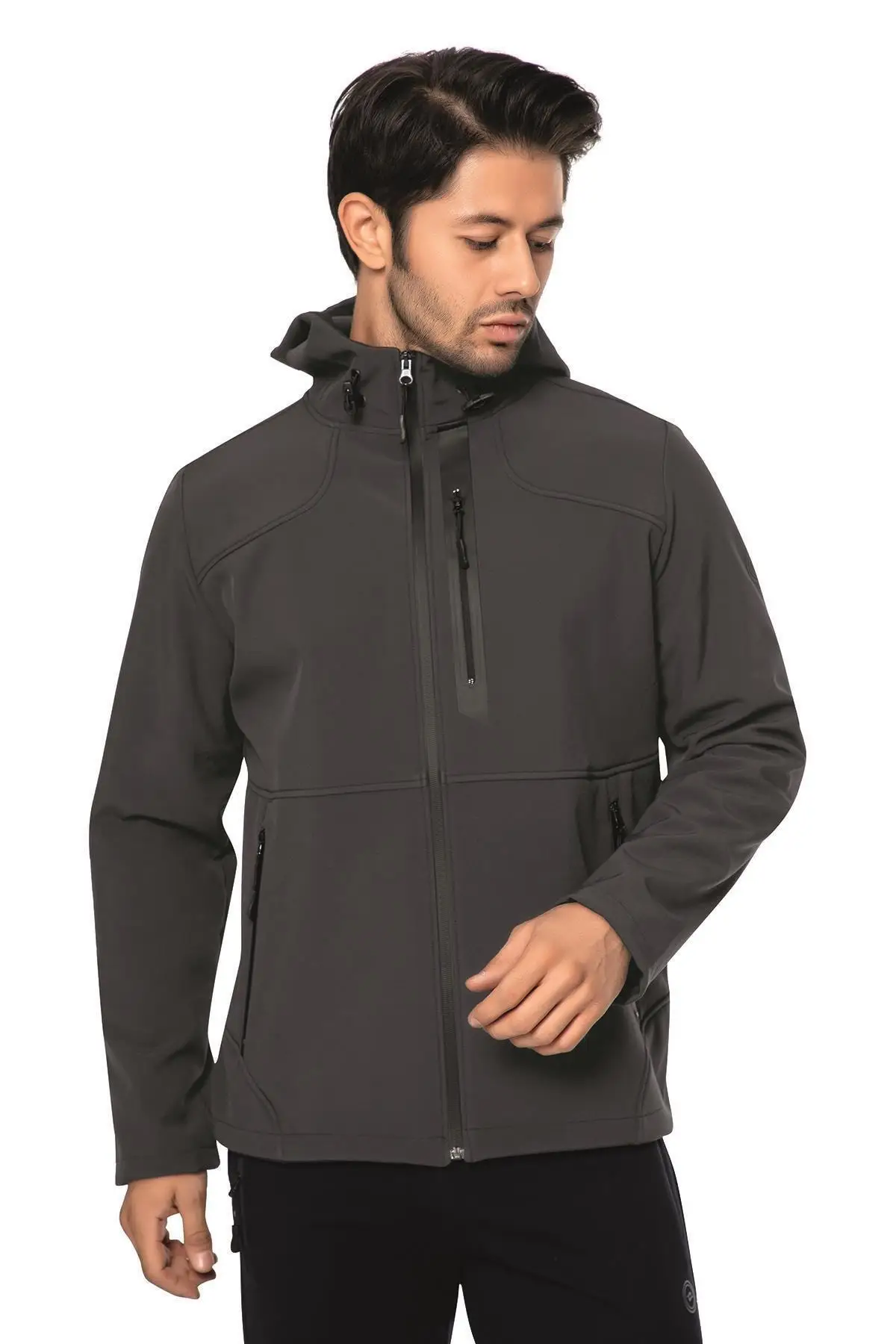 Crozwise Male Khaki Soft Shell Coat 'Turkish' Quality 2021 Fashion Design Season Comfort Fast Shipping | Спорт и развлечения