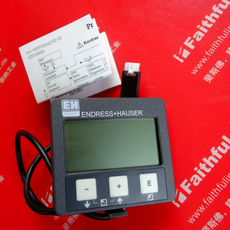 Новый оригинальный дисплей для объектов типа радара E + H 52026443 52023707 VU331
Новый оригинальный дисплей для объектов типа радара E + H 52026443 52023707 VU331