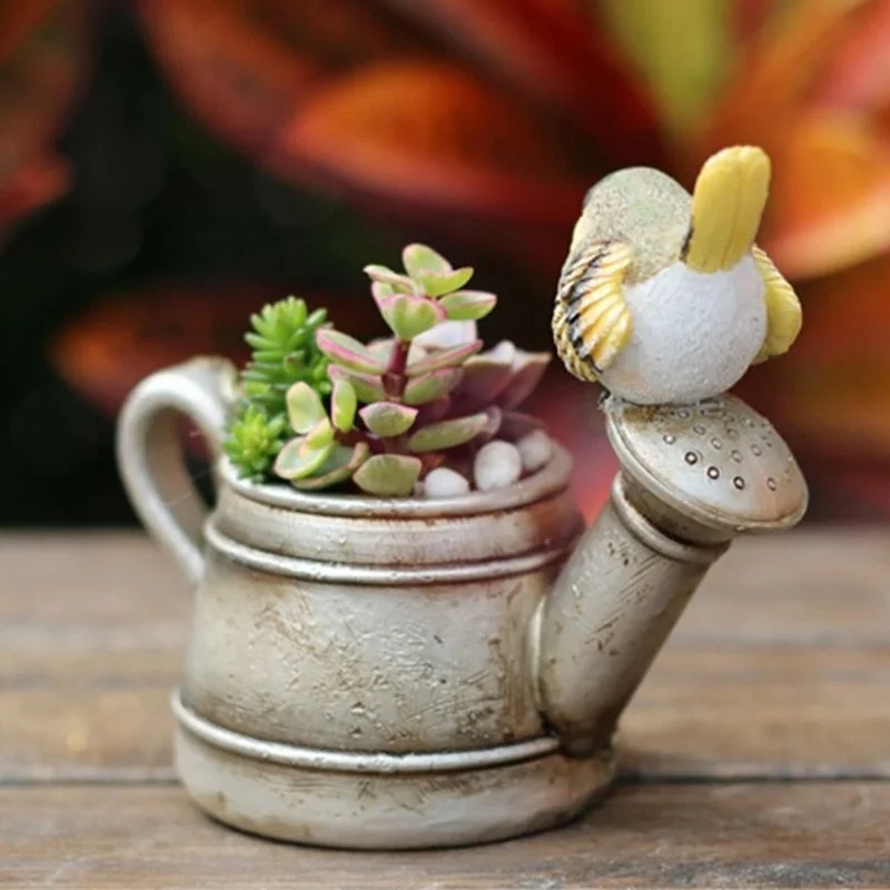 Cute Bird Mini Succulent Planter Garden Decor Flowerpot Desktop Flower Bonsai Pot Planter Plant Accessories Plant Pot
Cute Bird Mini Succulent Planter Garden Decor Flowerpot Desktop Flower Bonsai Pot Planter Plant Accessories Plant Pot