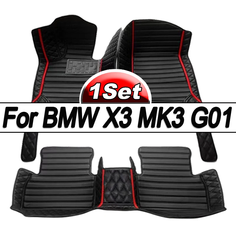 Car Floor Mats For BMW X3 MK3 G01 2017-2023 22 21 20 19 18Custom Foot Pads Automobile Carpet Cover Interior Accessories
Car Floor Mats For BMW X3 MK3 G01 2017-2023 22 21 20 19 18Custom Foot Pads Automobile Carpet Cover Interior Accessories