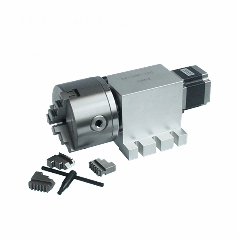 Harmonic Drive Reducer 3 4 Jaw 80mm 100mm Chuck CNC 4th Axis Rotary Axis Speed Reducing Ratio 100 for Milling Machine
Harmonic Drive Reducer 3 4 Jaw 80mm 100mm Chuck CNC 4th Axis Rotary Axis Speed Reducing Ratio 100 for Milling Machine
