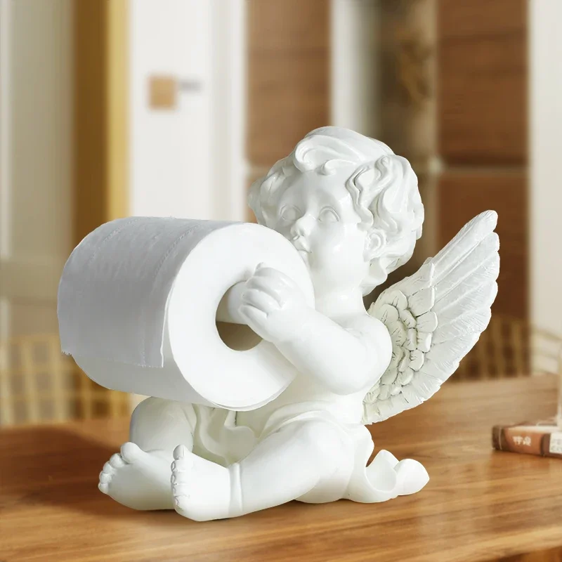 Wings Angel Wings Ornaments, настольный держатель для рулона бумаги, домашний журнальный столик для хранения, украшение для туалета в гостиной, европейский стиль
Wings Angel Wings Ornaments, настольный держатель для рулона бумаги, домашний журнальный столик для хранения, украшение для туалета в гостиной, европейский стиль