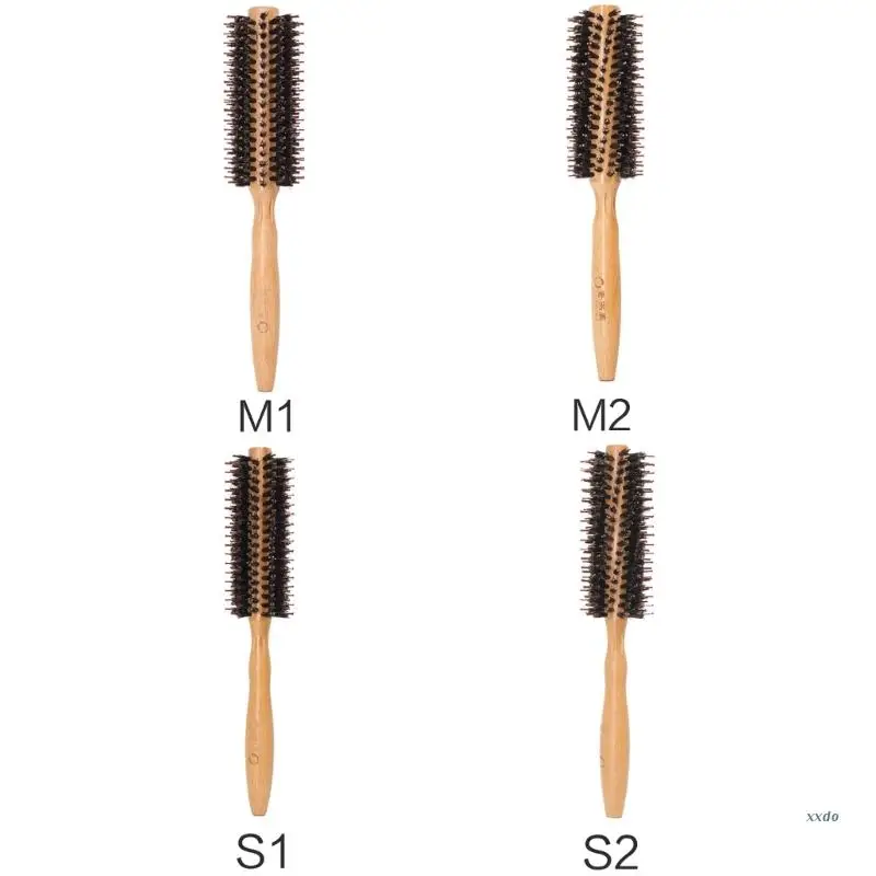 Round Brush Bristle Rolling Brushes Wood Handle Comb for Women and Men Hairdressing Long Short Hair Styling Tool
Round Brush Bristle Rolling Brushes Wood Handle Comb for Women and Men Hairdressing Long Short Hair Styling Tool