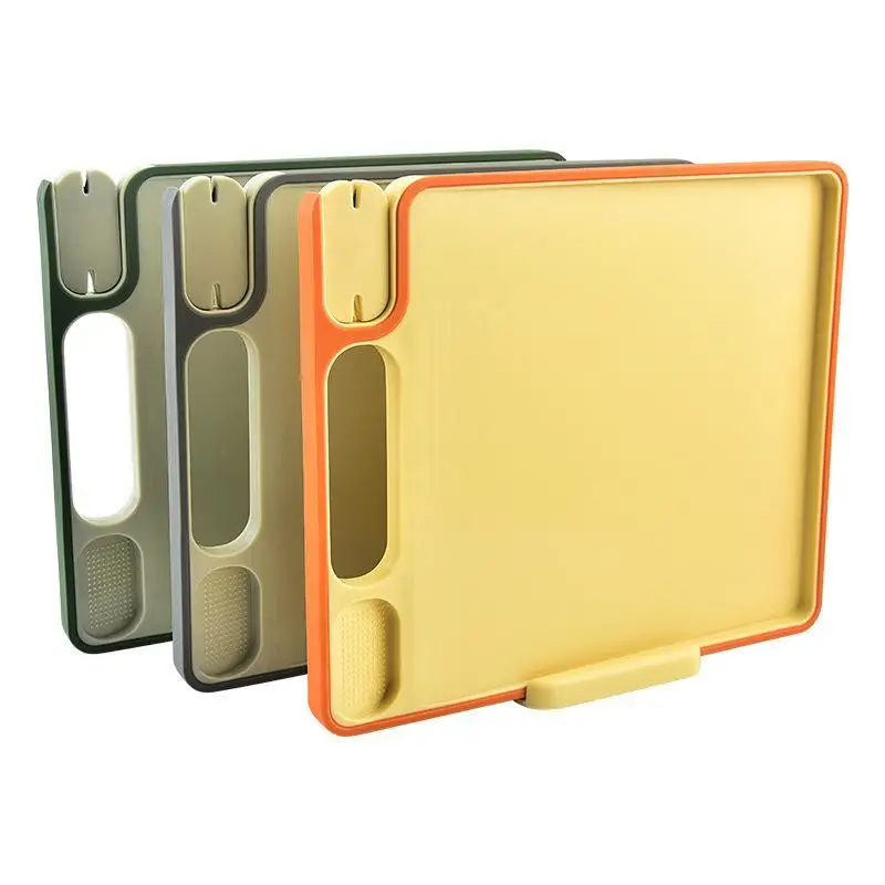 Многофункциональная Двусторонняя разделочная доска 3 в 1 с теркой для чеснока, кухонный нож, разделочная доска, кухонные аксессуары, инструменты
Многофункциональная Двусторонняя разделочная доска 3 в 1 с теркой для чеснока, кухонный нож, разделочная доска, кухонные аксессуары, инструменты