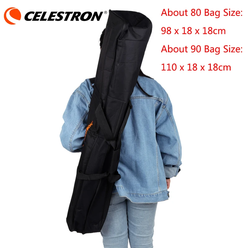 Celestron Telescope Carrying Bag Soft Tripod Shoulder Bag Backpack For 70AZ 70EQ 80EQ 90EQ 90AZ CELESTRON 70 80 90 Bag 
Celestron Telescope Carrying Bag Soft Tripod Shoulder Bag Backpack For 70AZ 70EQ 80EQ 90EQ 90AZ CELESTRON 70 80 90 Bag
