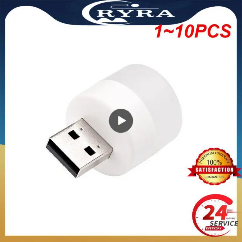 1~10PCS USB Night Light Mini LED Light USB Plug Lamp Power Bank Charging USB Book Lights Small Round Reading Eye Protection
1~10PCS USB Night Light Mini LED Light USB Plug Lamp Power Bank Charging USB Book Lights Small Round Reading Eye Protection
