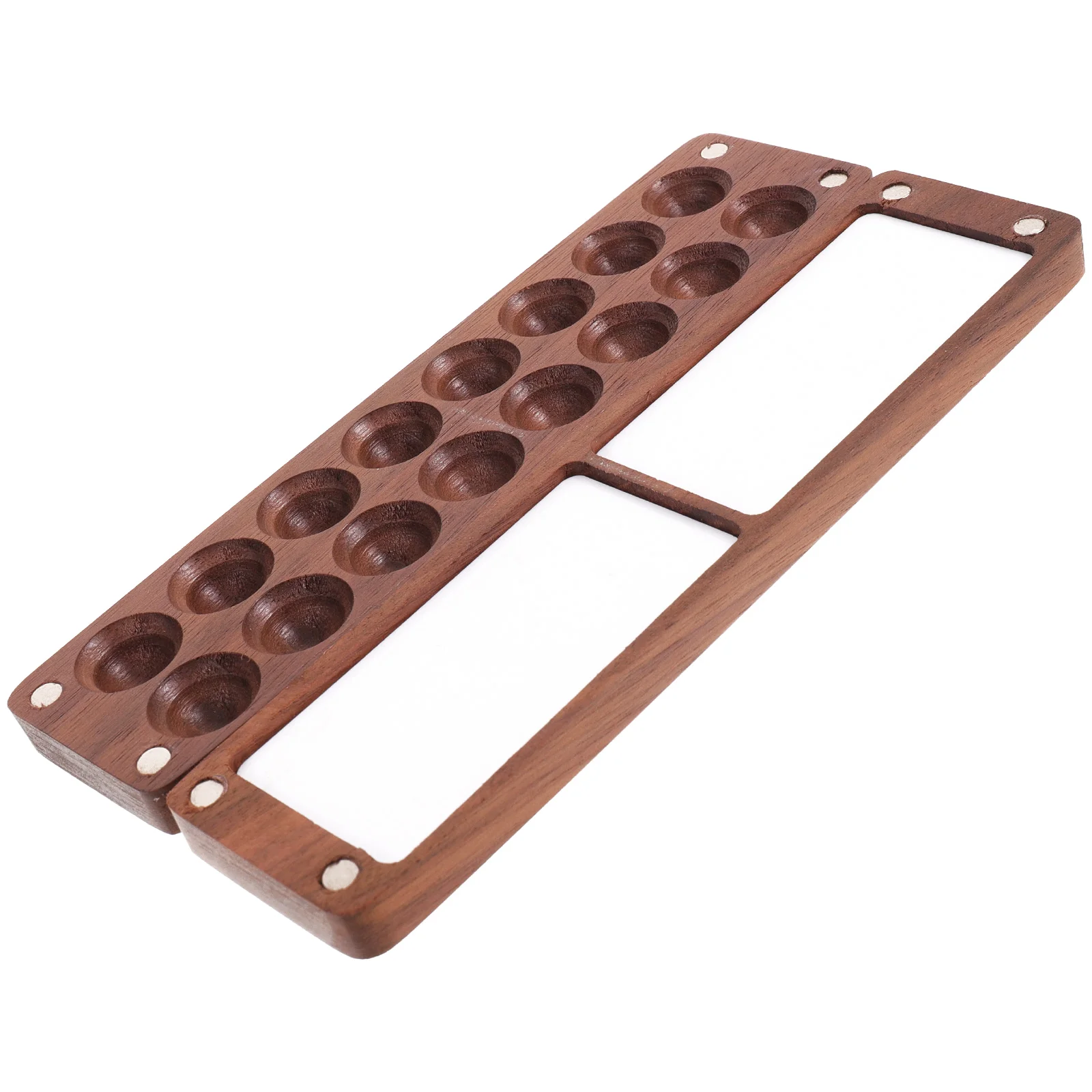 Портативная Палетка акварельных рисунков, деревянная палитра 16 цветов, Палетка цветных рисунков, магнитный пигмент, поднос для рисования в путешествиях 
Портативная Палетка акварельных рисунков, деревянная палитра 16 цветов, Палетка цветных рисунков, магнитный пигмент, поднос для рисования в путешествиях