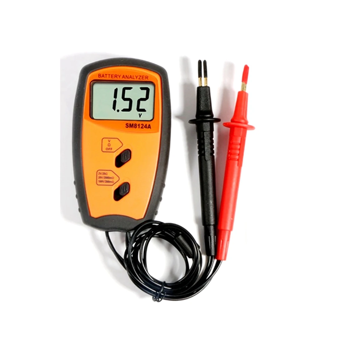 SM8124 Internal Battery Resistance Impedance Meter Battery Resistance Voltmeter 200V Battery Tester Low Voltage Prompt
SM8124 Internal Battery Resistance Impedance Meter Battery Resistance Voltmeter 200V Battery Tester Low Voltage Prompt