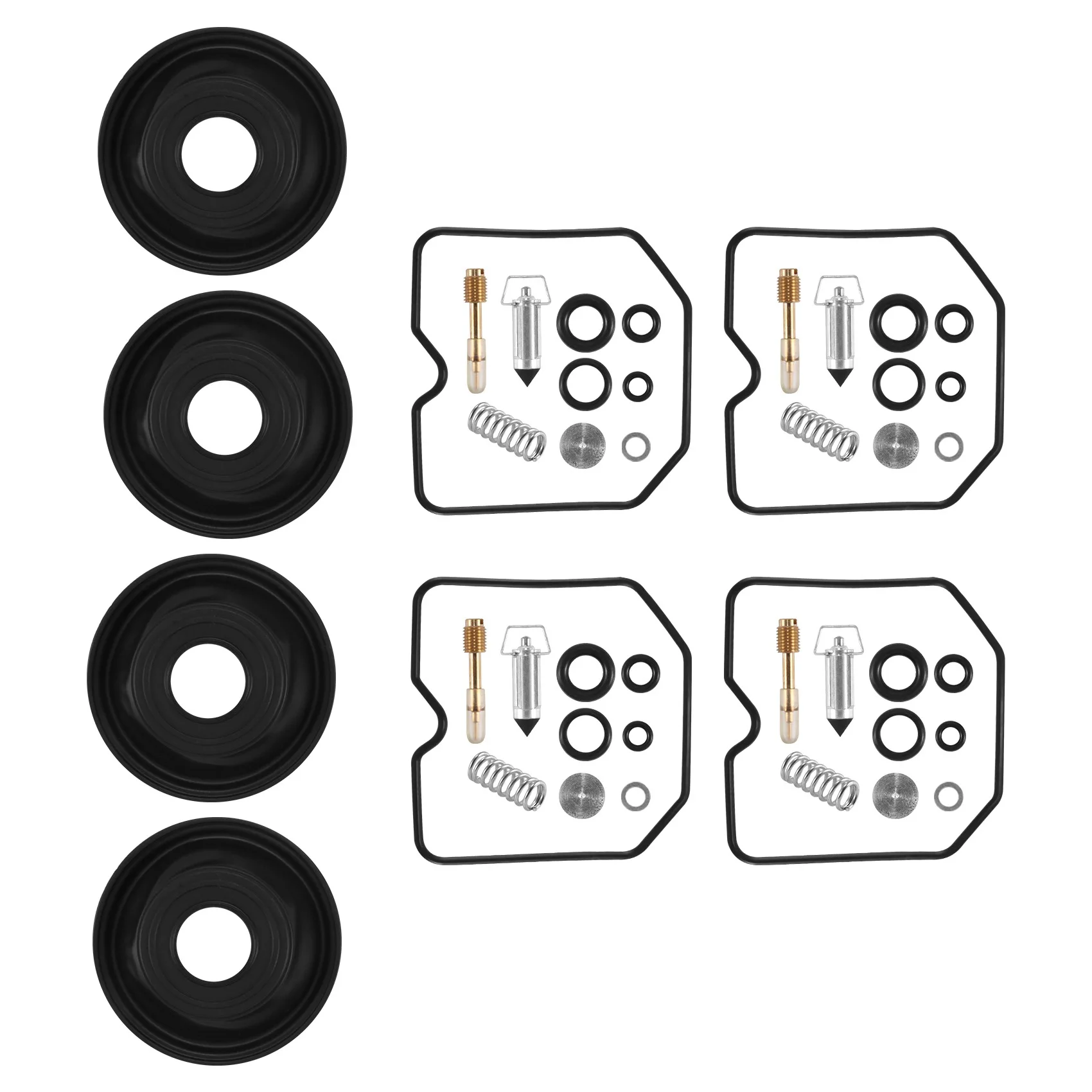 Комплект для ремонта мотоциклетного карбюратора GPZ400R ZX400 GPZ400 GPZ ZX 400 R, плавающая игла, прокладка, воздушный винт, диафрагма
Комплект для ремонта мотоциклетного карбюратора GPZ400R ZX400 GPZ400 GPZ ZX 400 R, плавающая игла, прокладка, воздушный винт, диафрагма