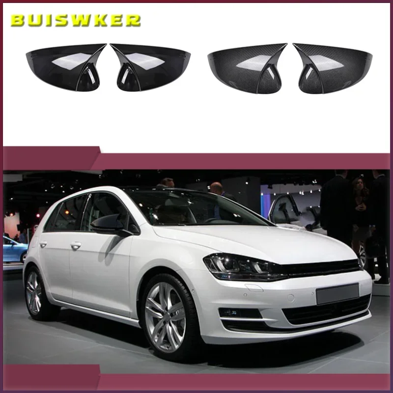 for Volkswagen Golf MK8 VIII 8 Side Mirror Covers Caps (Carbon Look) 2020 2021 2022 for VW Glossy black wing rearview
for Volkswagen Golf MK8 VIII 8 Side Mirror Covers Caps (Carbon Look) 2020 2021 2022 for VW Glossy black wing rearview
