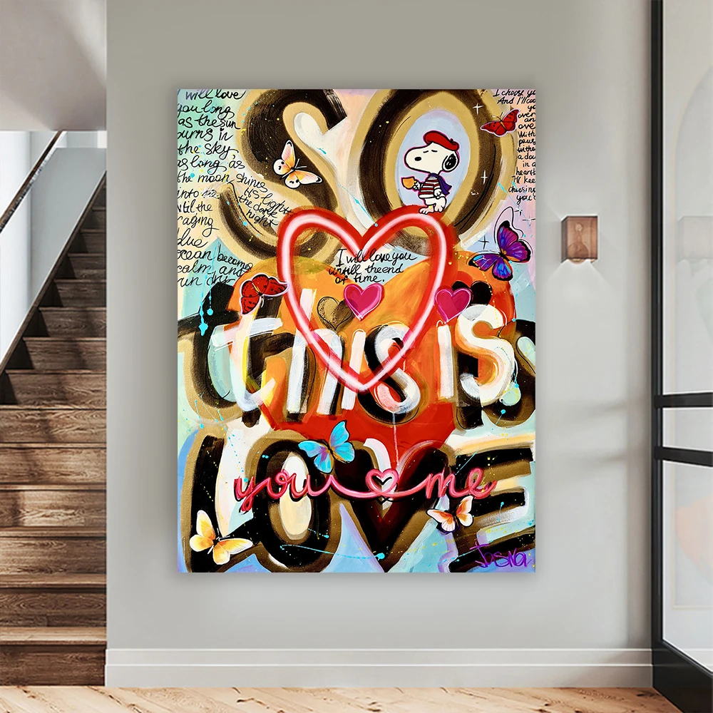  Banksy Street Art I Will Love You Poster Lover Love Print Wall Art Canvas Painting Graffiti Abstract Home and Living Room Deco
Banksy Street Art I Will Love You Poster Lover Love Print Wall Art Canvas Painting Graffiti Abstract Home and Living Room Deco