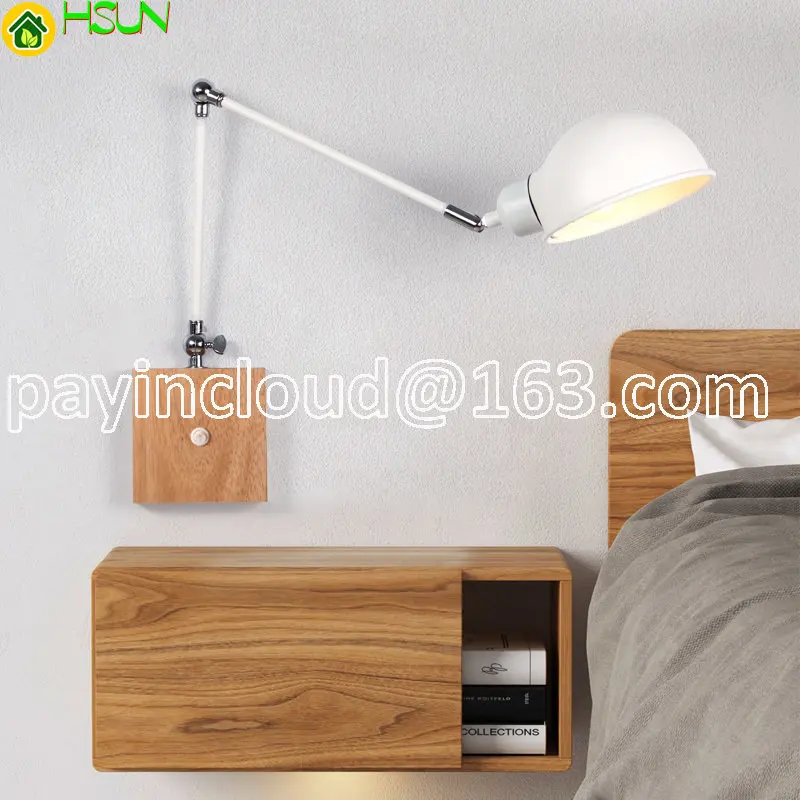 Wall Nordic Wooden Adjustable Bedside Lamp Modern Indoor Led Reading Light Study Living Room Sconce Vanity Light Home Decoration
Wall Nordic Wooden Adjustable Bedside Lamp Modern Indoor Led Reading Light Study Living Room Sconce Vanity Light Home Decoration