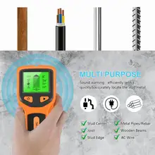 New High Quality 5 in 1 LCD Display Stud Finder Wall Scanner Electronic Stud Detector Wood Studs Metal AC Wire Detection
New High Quality 5 in 1 LCD Display Stud Finder Wall Scanner Electronic Stud Detector Wood Studs Metal AC Wire Detection