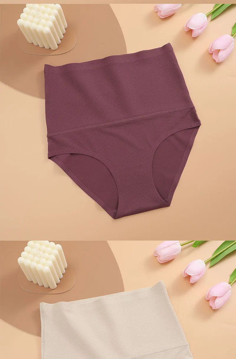 High Waist Seamless Bodyshaper Anti-bacteria Panties Women Underwear Soft Crotch Briefs for Female Intimates Lingerie Shapewear 59 Se0cf2140ee244fe3a5cff7101b31499cO
