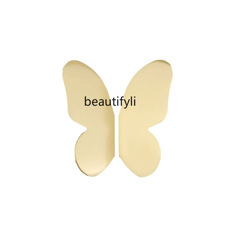 cqy Nordic Light Luxury Punch-Free Brass Handle Closet Door Drawer Furniture Golden Butterfly Handle
cqy Nordic Light Luxury Punch-Free Brass Handle Closet Door Drawer Furniture Golden Butterfly Handle